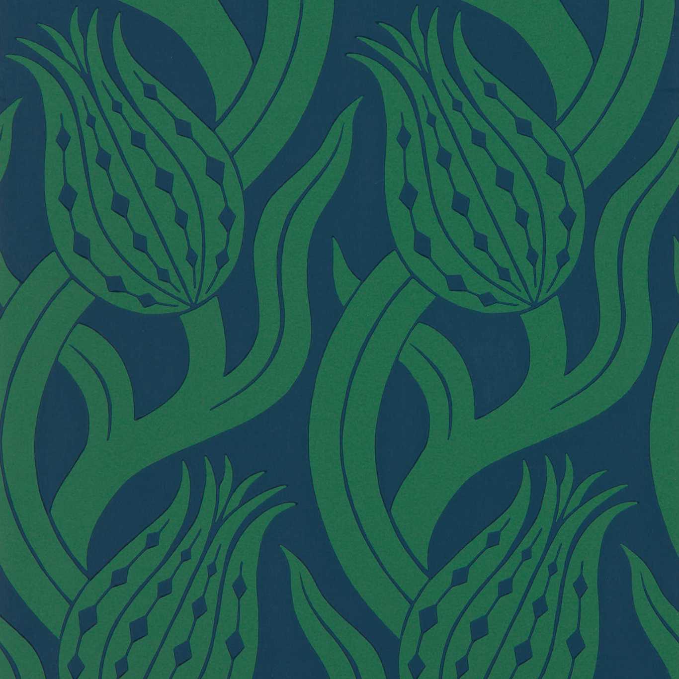 ZOFFANY Persian Tulip Wallpaper Contemporary, Floral Poison Digital Print Wallpaper - ZHIW312996