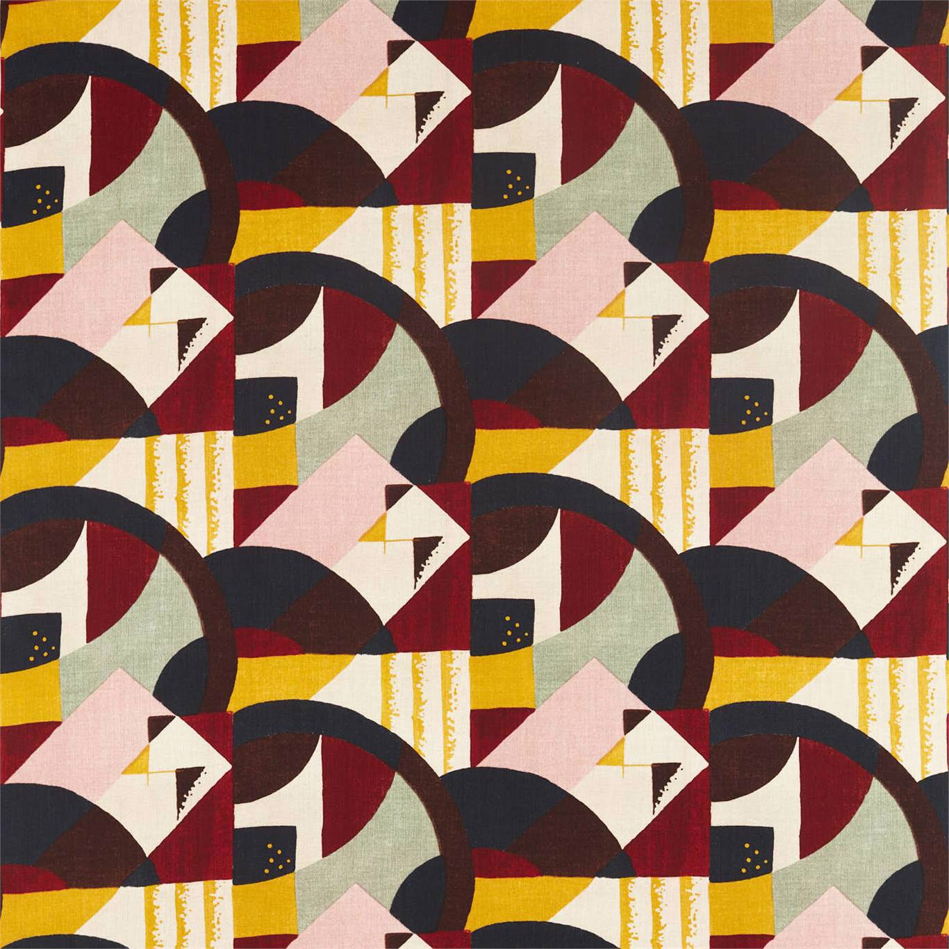 ZOFFANY Abstract 1928 Fabric Abstract , Graphic Multi - ZICO322670
