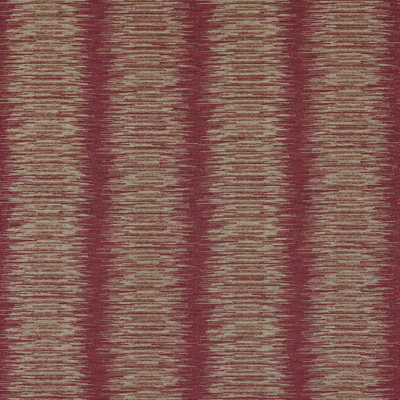 ZOFFANY Chirala Fabric Stripes Red,Old Gold - ZJAI331649
