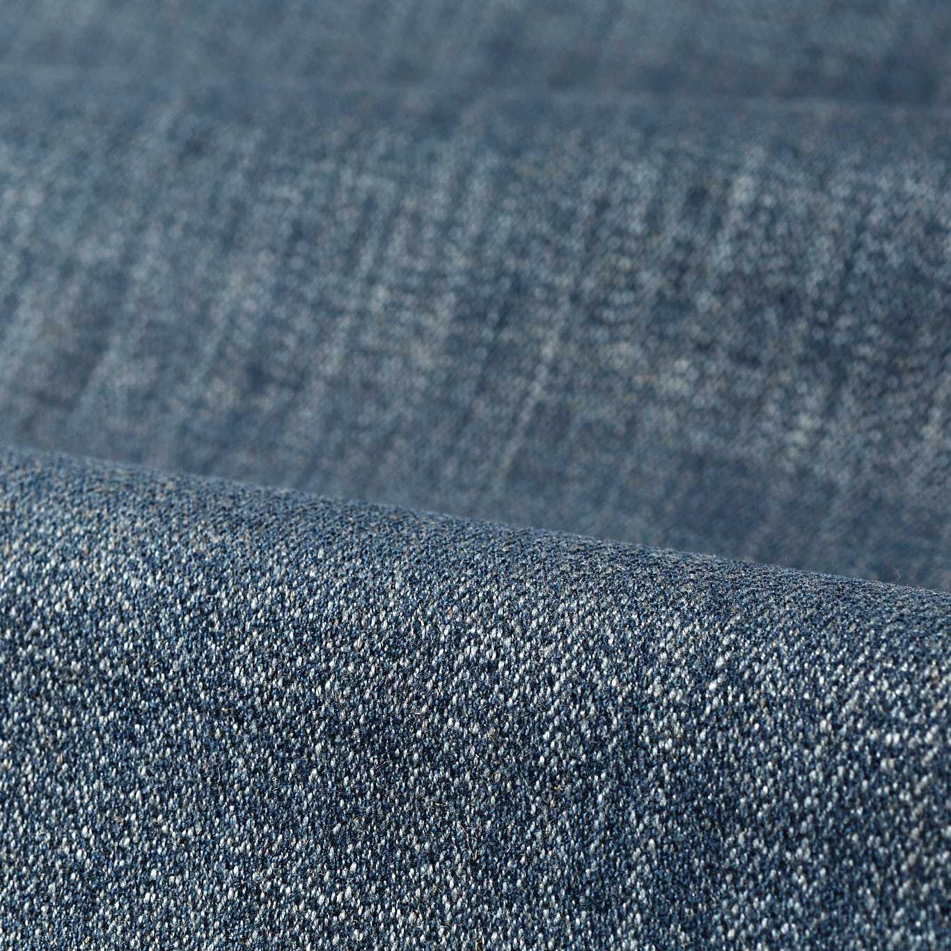 ZOFFANY Audley Performance Fabric Plains , Textures Denim - ZL2X333480
