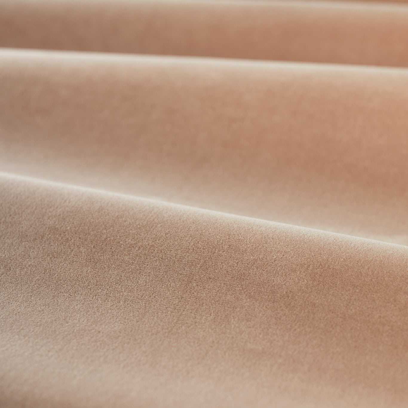 ZOFFANY Cotton Velvet Performance Fabric Plains , Textures Rose Quartz - ZL4X333498