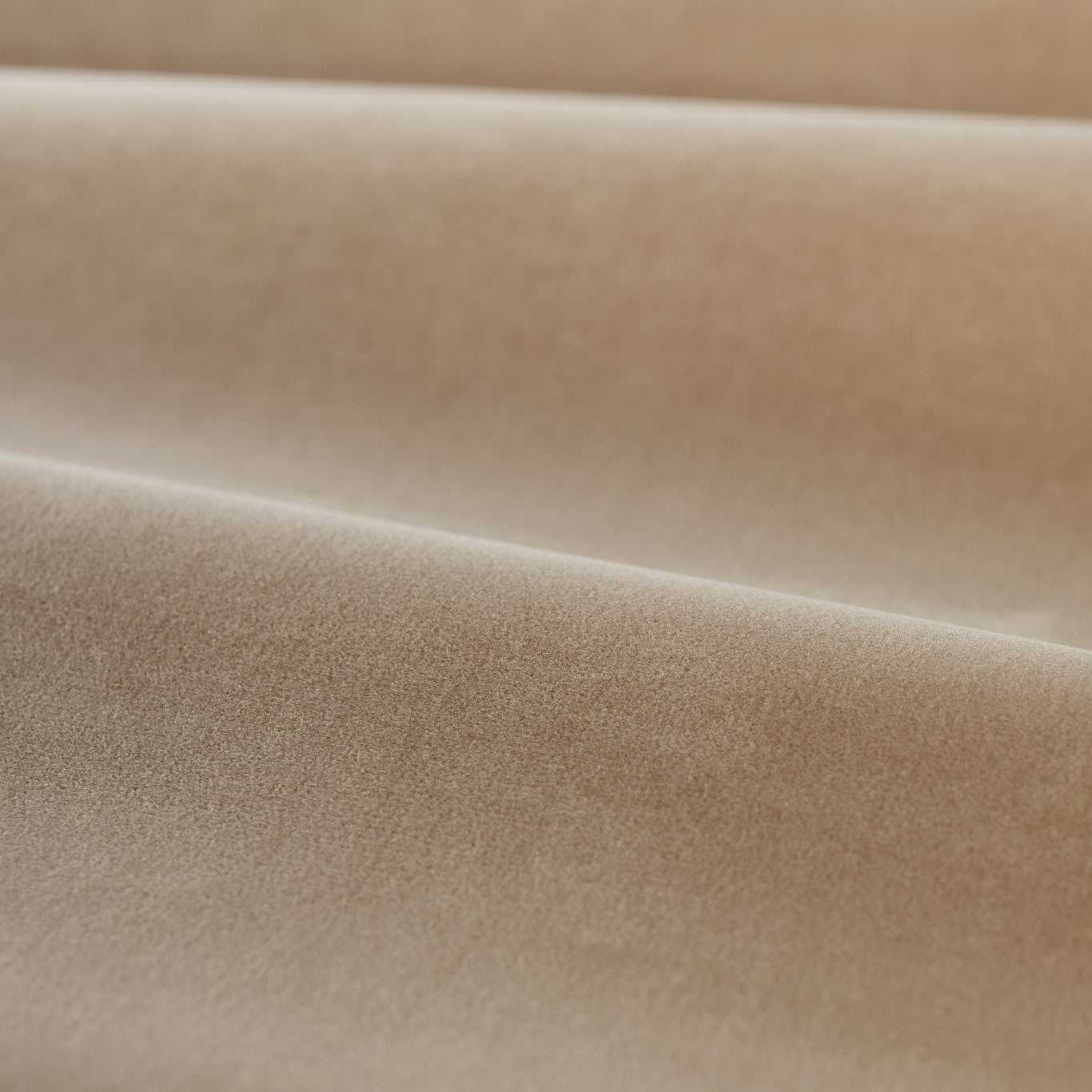 ZOFFANY Cotton Velvet Performance Fabric Plains , Textures Parchment - ZL4X333511