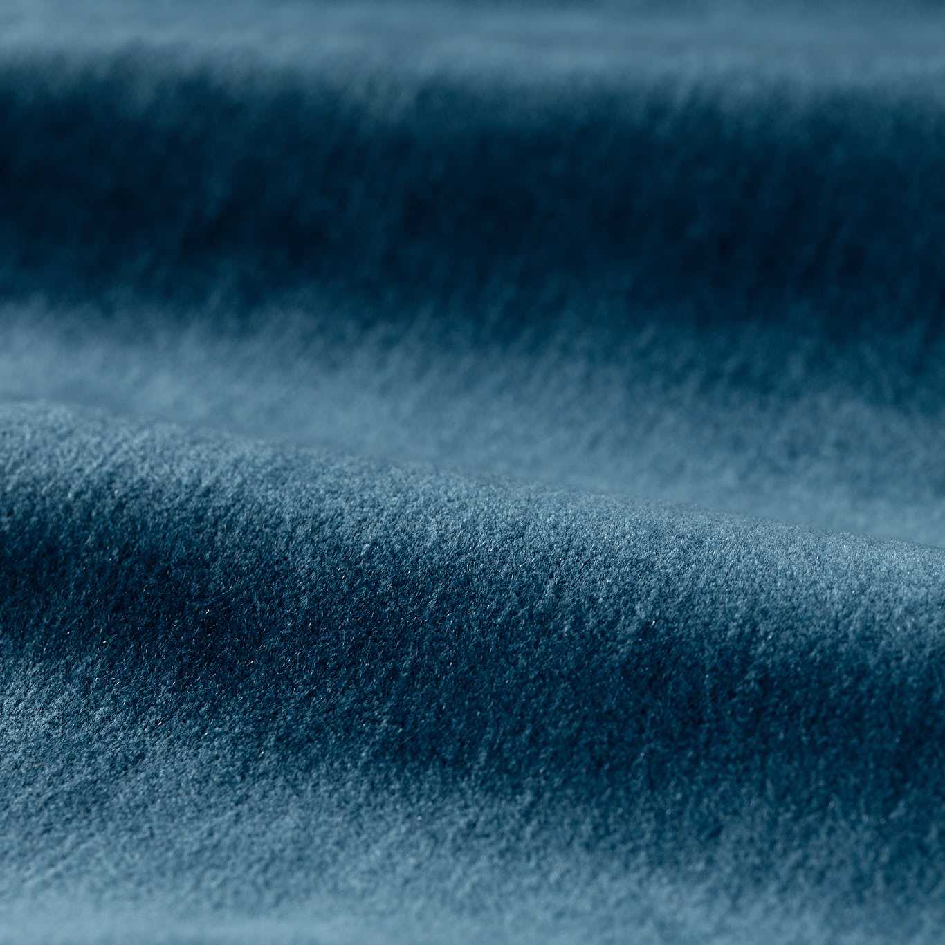 ZOFFANY Mohair Fabric Plains , Textures Mazarine Blue - ZL7X333442