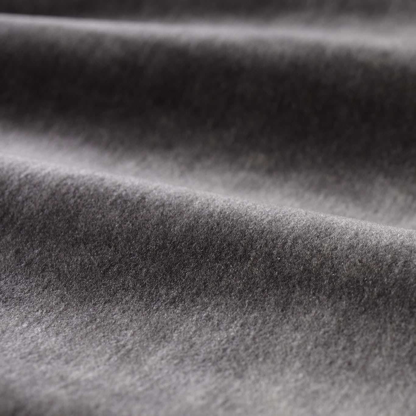 ZOFFANY Mohair Fabric Plains , Textures Anthracite - ZL7X333445