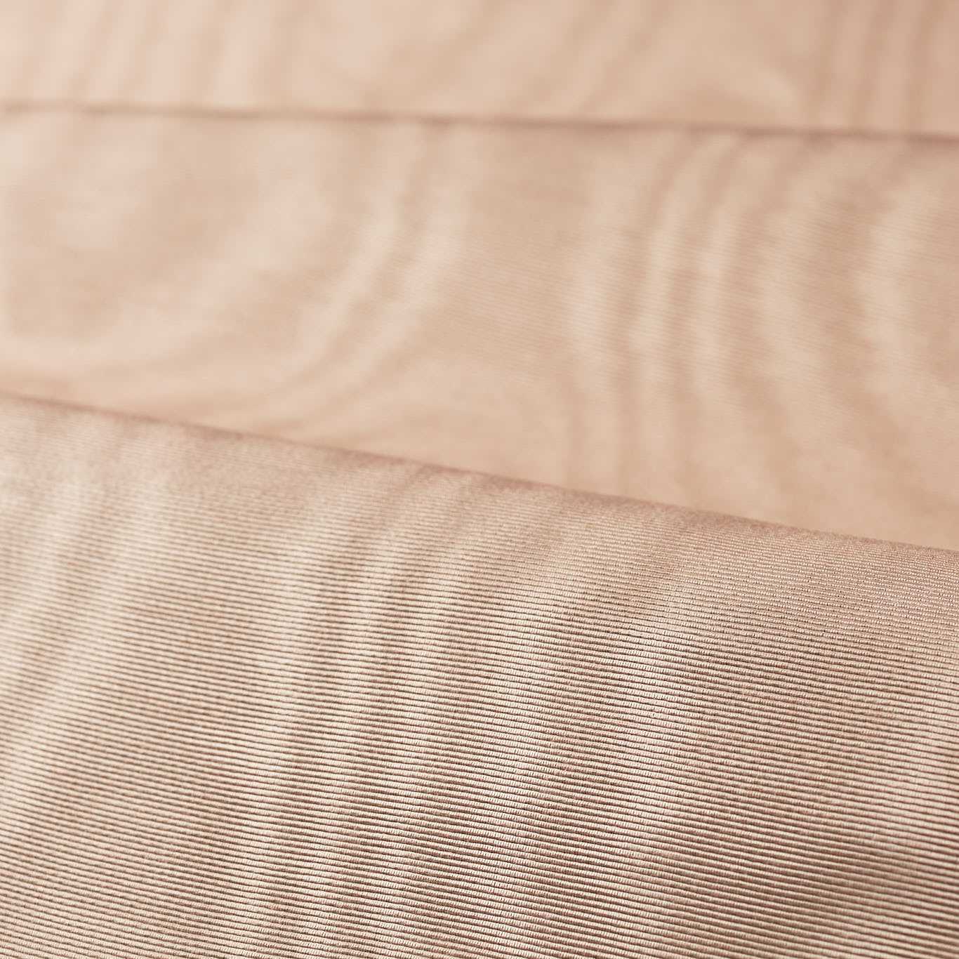 Rose Quartz moire fabric close-up with soft sheen.