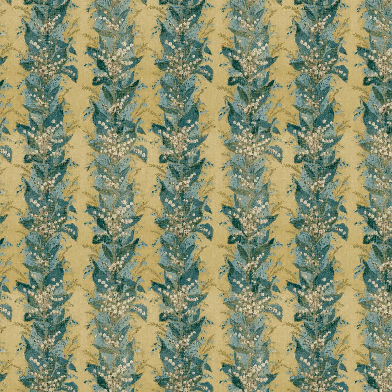 ZOFFANY Lily Stripe Stripes Tuscan Yellow - ZOF0251-03