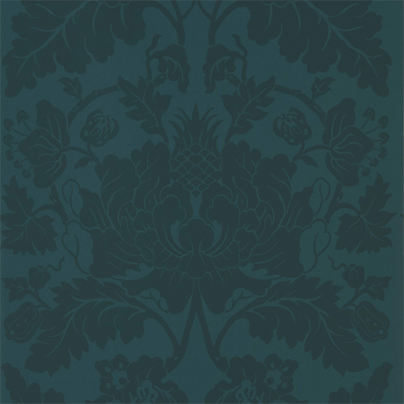 ZOFFANY Villandry Wallpaper Damasks Serpentine Rotary Wide Width Printed Wallpaper - ZPAL312698