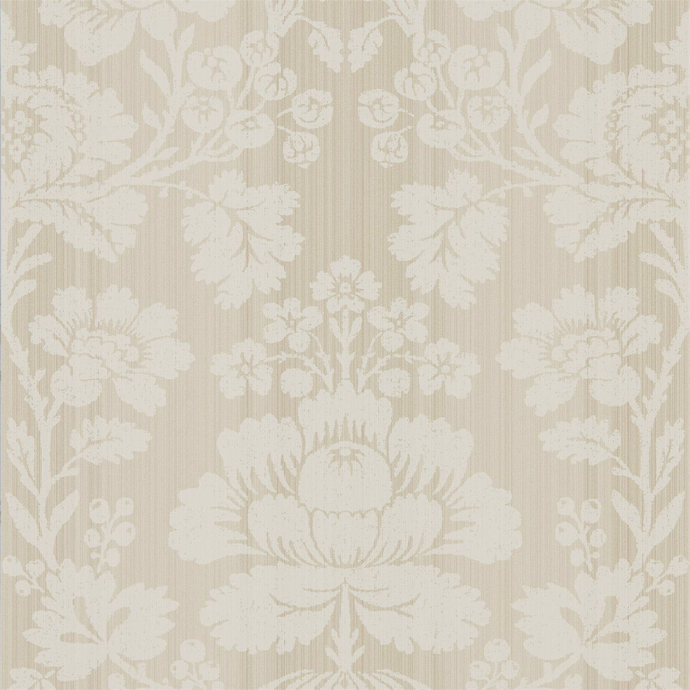 ZOFFANY Beauvais Wallpaper Damasks Mousseaux Rotary/Gravure Wallpaper - ZPAL312705