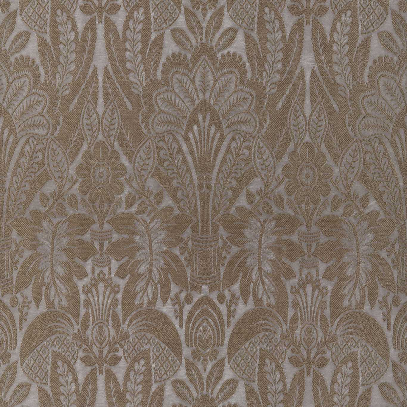 ZOFFANY Fitzrovia Fabric Damasks Antique Bronze - ZPHA332682