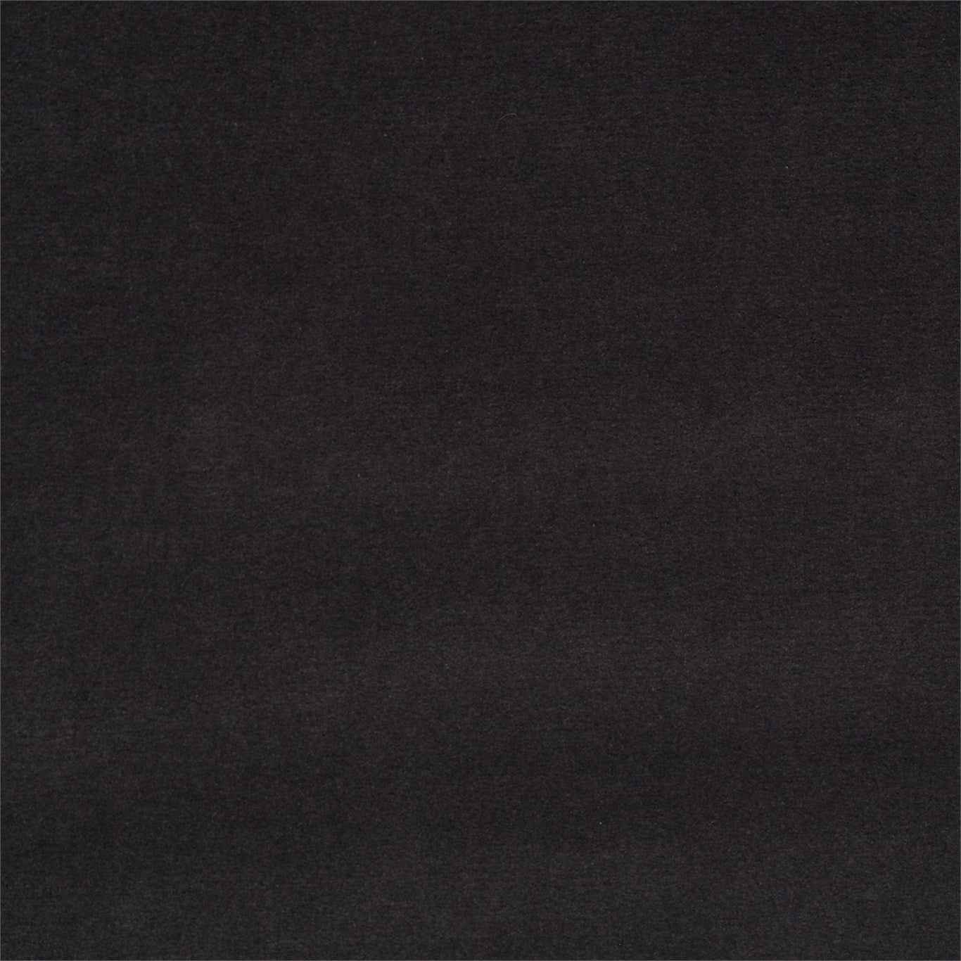 ZOFFANY Quartz Velvet Fabric Plains , Textures Anthracite - ZREV331622