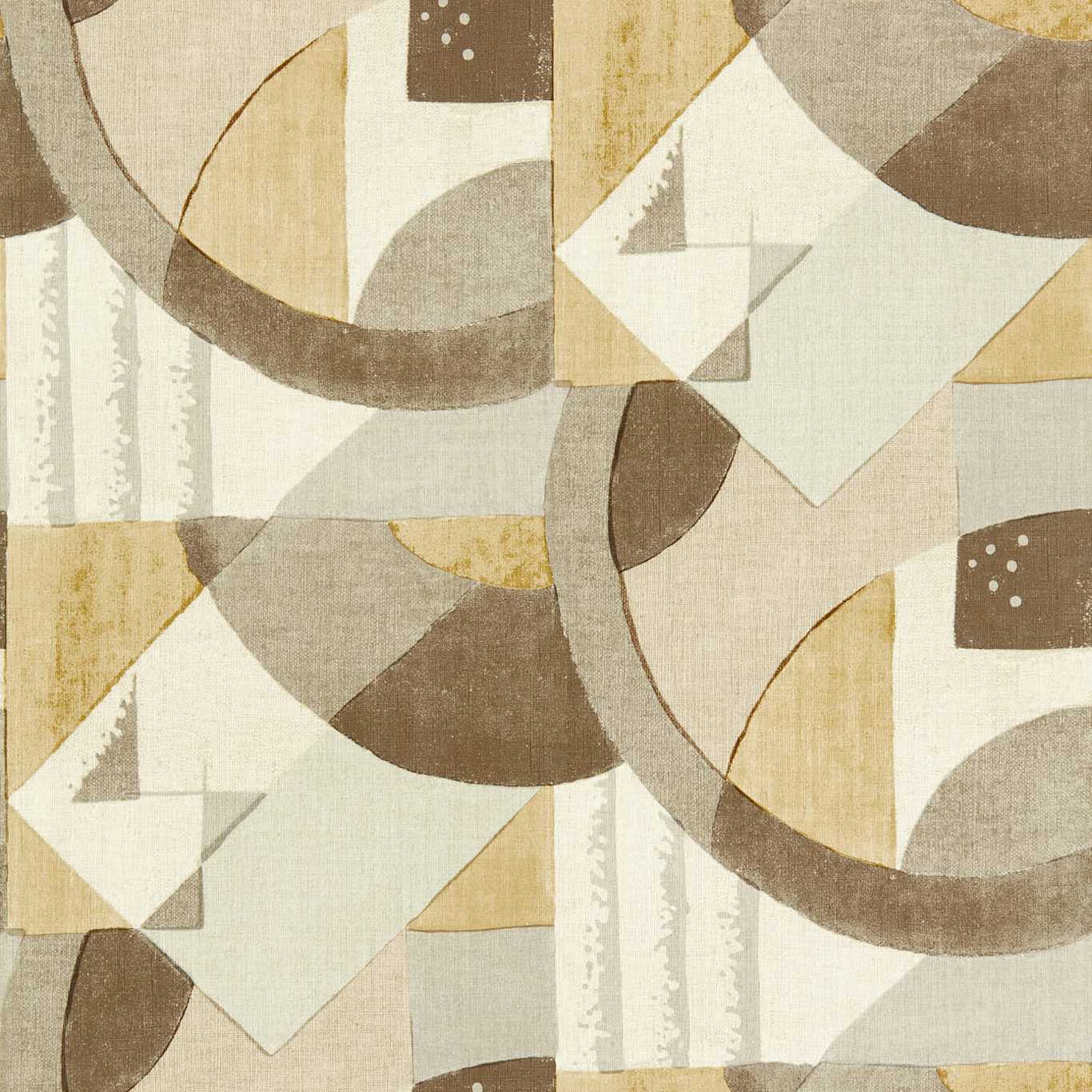 ZOFFANY Abstract 1928 Wallpaper Abstract , Graphic Taupe Gravure Wide Width Vinyl - ZRHW312889