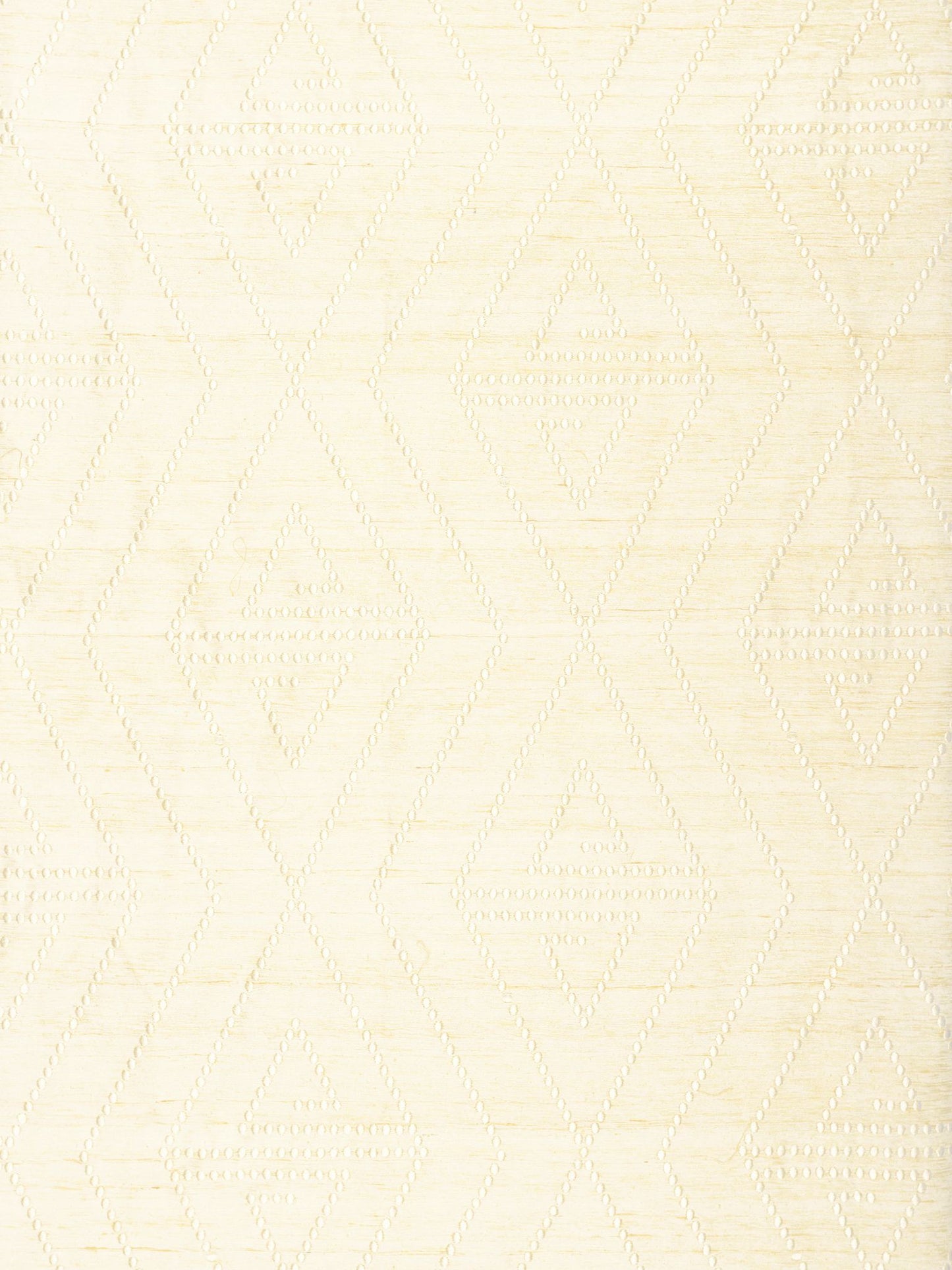 SCALAMANDRE TORQUAY COAST FABRIC CREAM - ZS 00016873 NEW SKU # ZS68730001