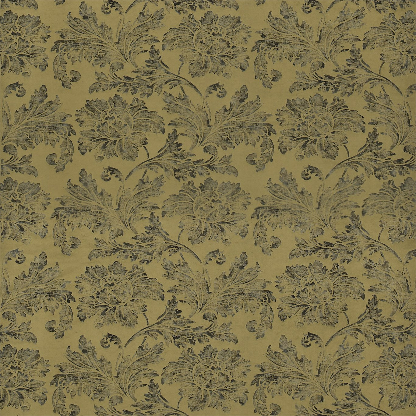 ZOFFANY OUTLET Tadema Fabric Classic Floral Old Gold - ZTES331199