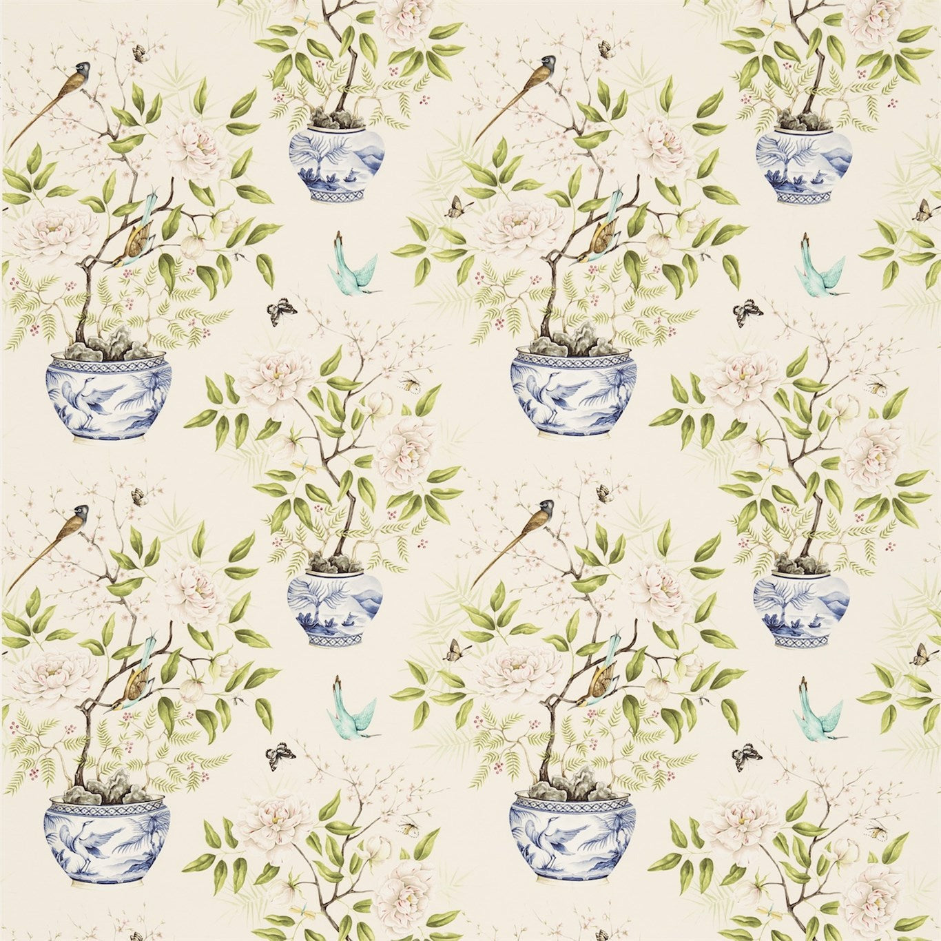 ZOFFANY Romey's Garden Fabric Classic Floral Blossom - ZWOO321442