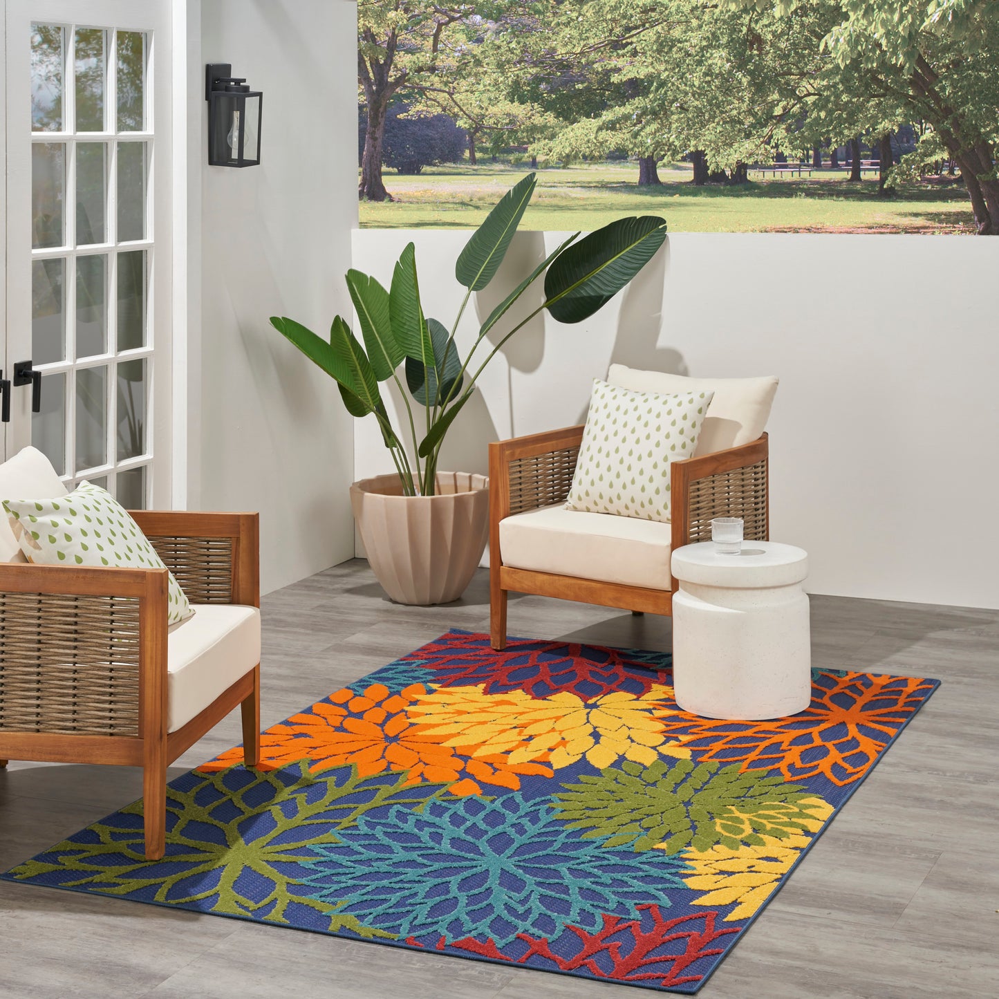 Nourison Rugs Nourison Home Outdoor 5' X 8' - 099446921116