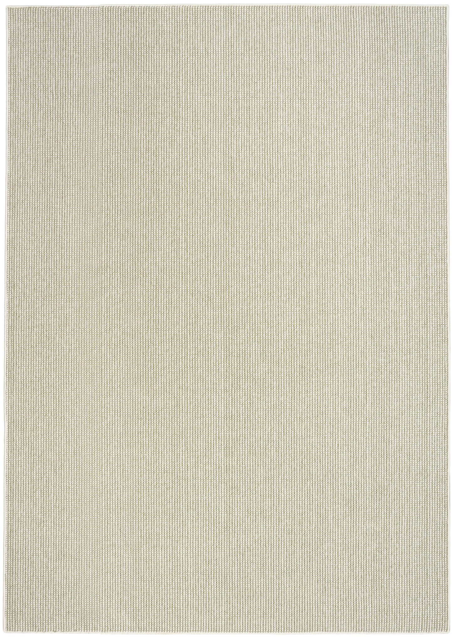 Beige flatweave rug with a tight, subtle textured weave; rectangular floor covering.