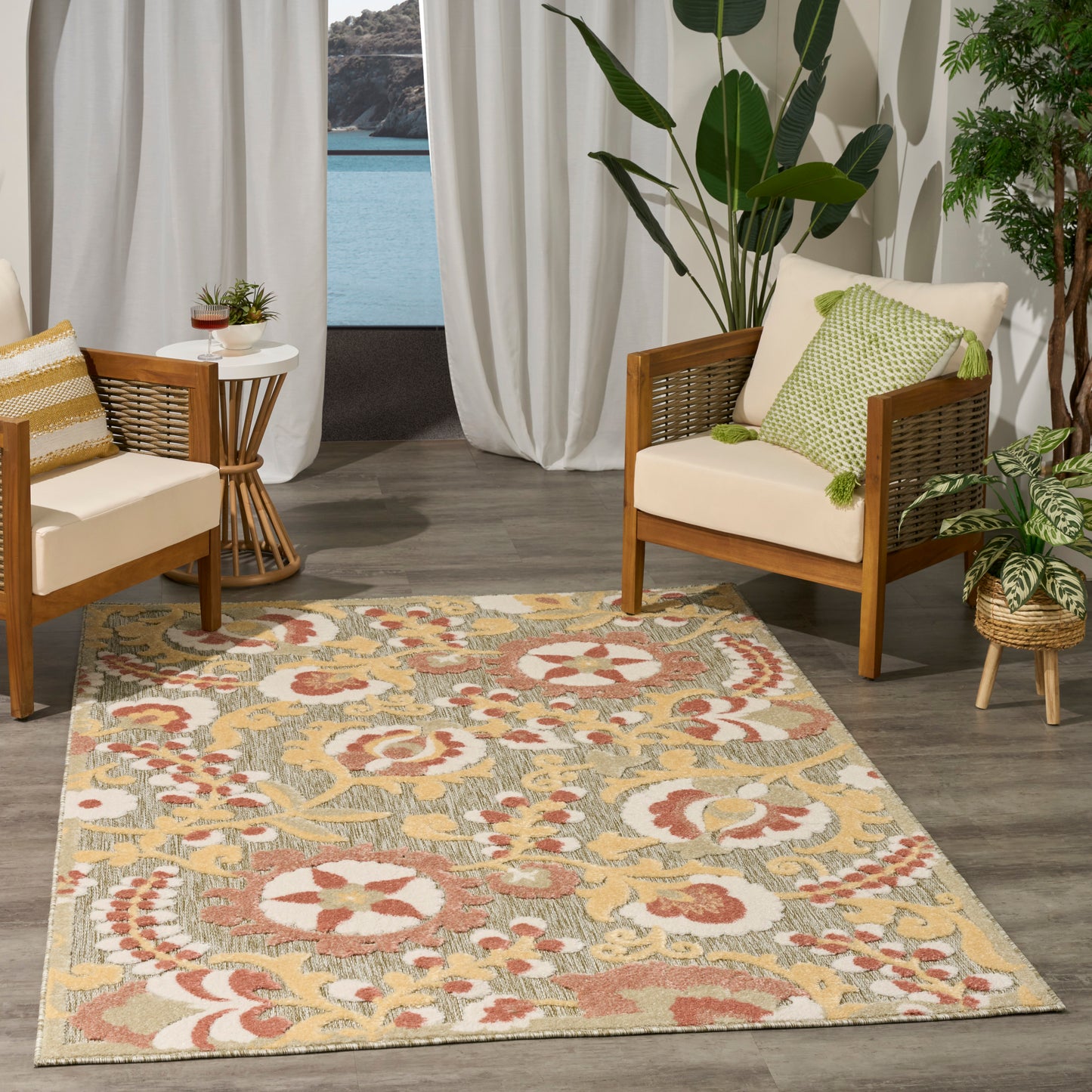 Nourison Rugs Nourison Home Farmhouse 4' X 6' - 841491156711