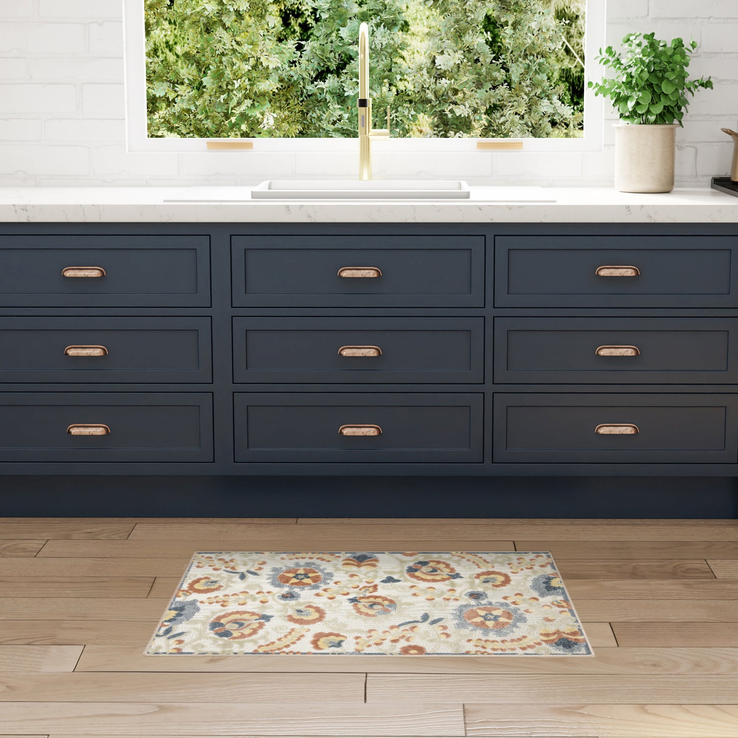 Nourison Rugs Nourison Home Farmhouse 3' X 4' - 841491156605