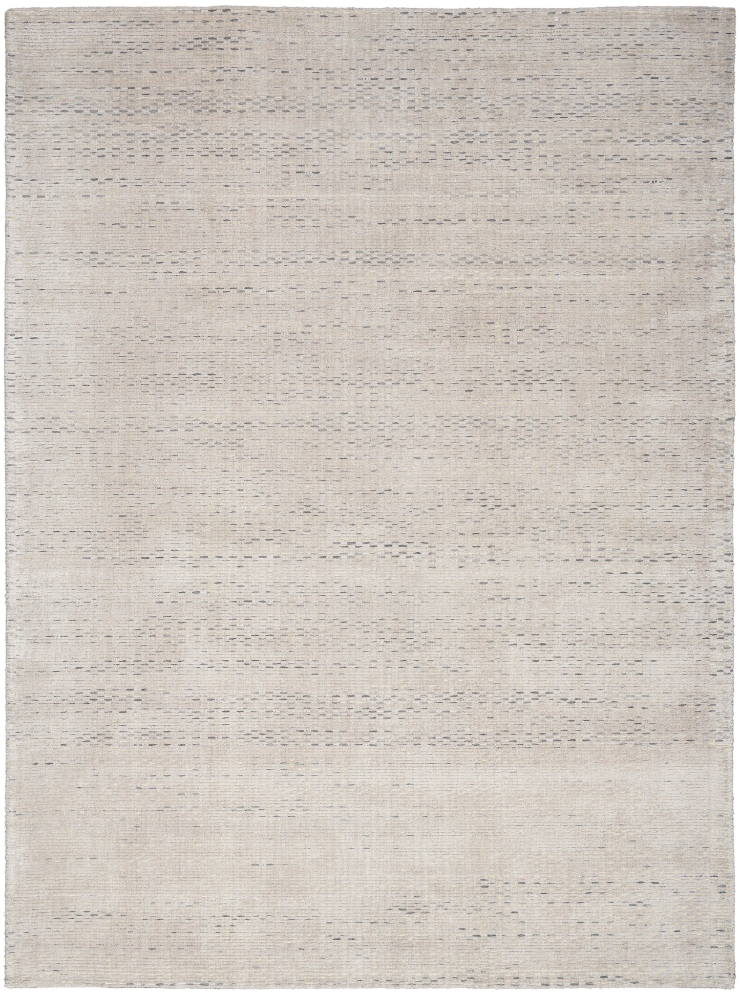 Cream beige flat-weave rug with a subtle textured pattern; rectangular natural-fiber area rug for living spaces.