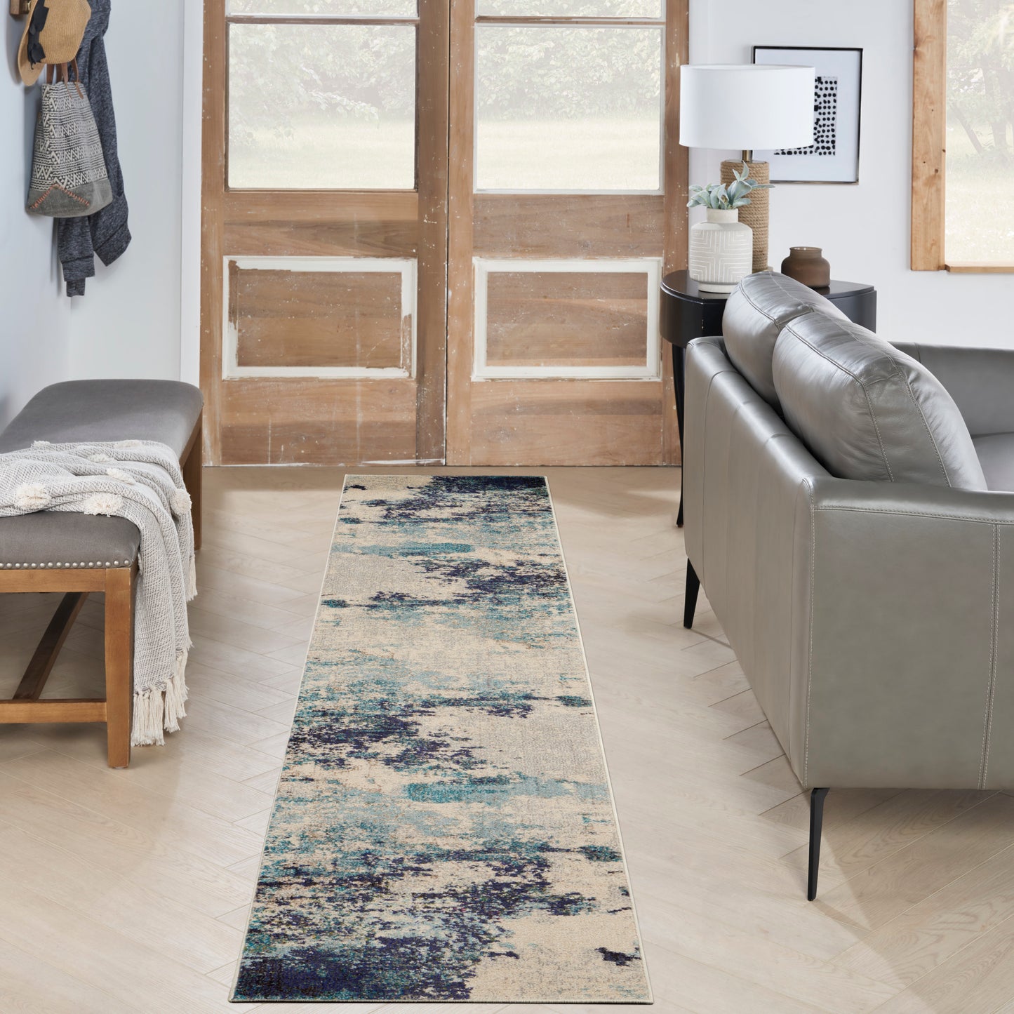 Nourison Rugs Nourison Home Modern 12' Runner - 099446722690