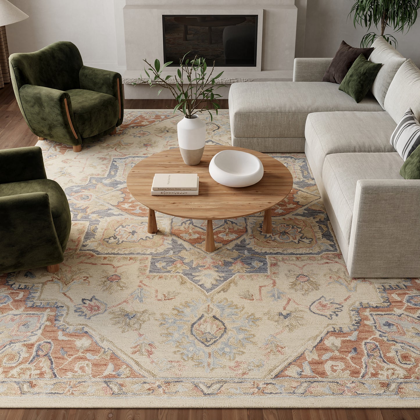 Nourison Rugs Nourison Home Vintage 9' X 12' - 841491184608