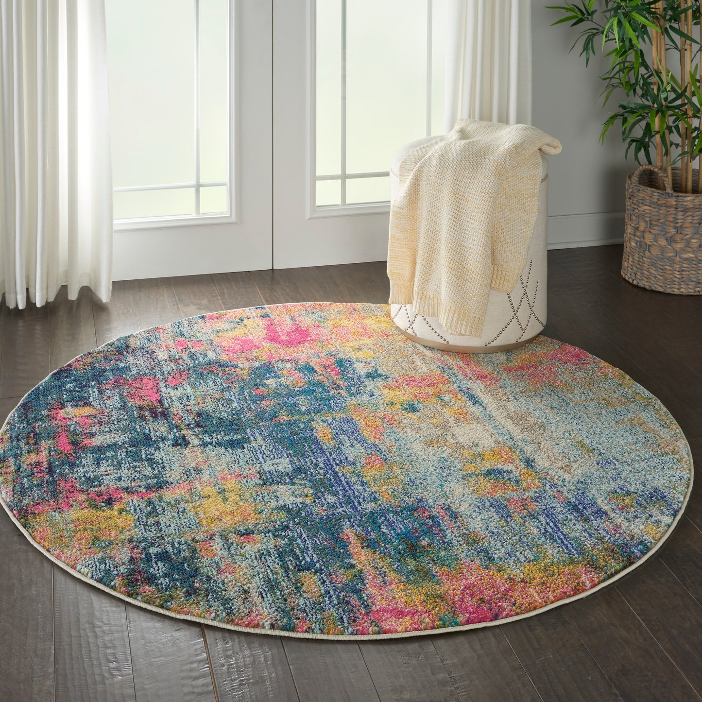 Nourison Rugs Nourison Home Modern & Contemporary 4' X Round - 099446482723
