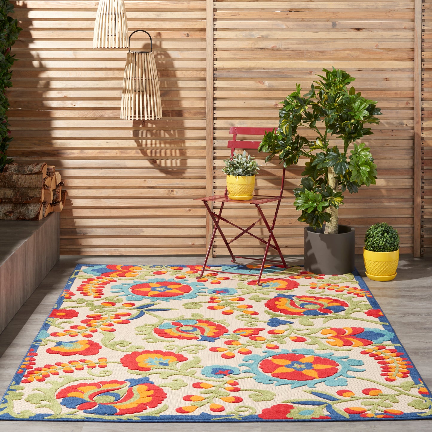 Nourison Rugs Nourison Home Farmhouse 5' X 8' - 099446376572