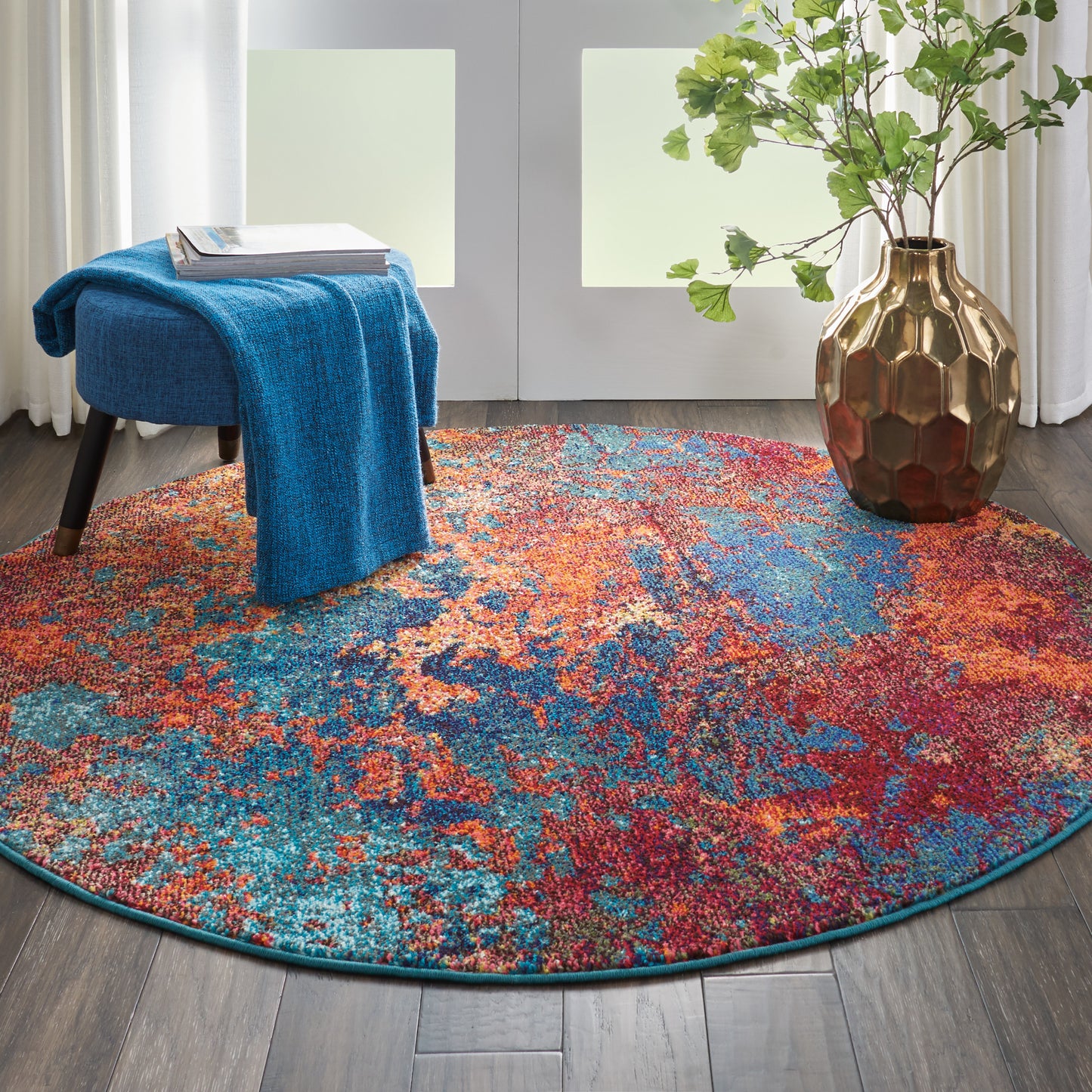 Nourison Rugs Nourison Home Modern 4' X Round - 099446769862