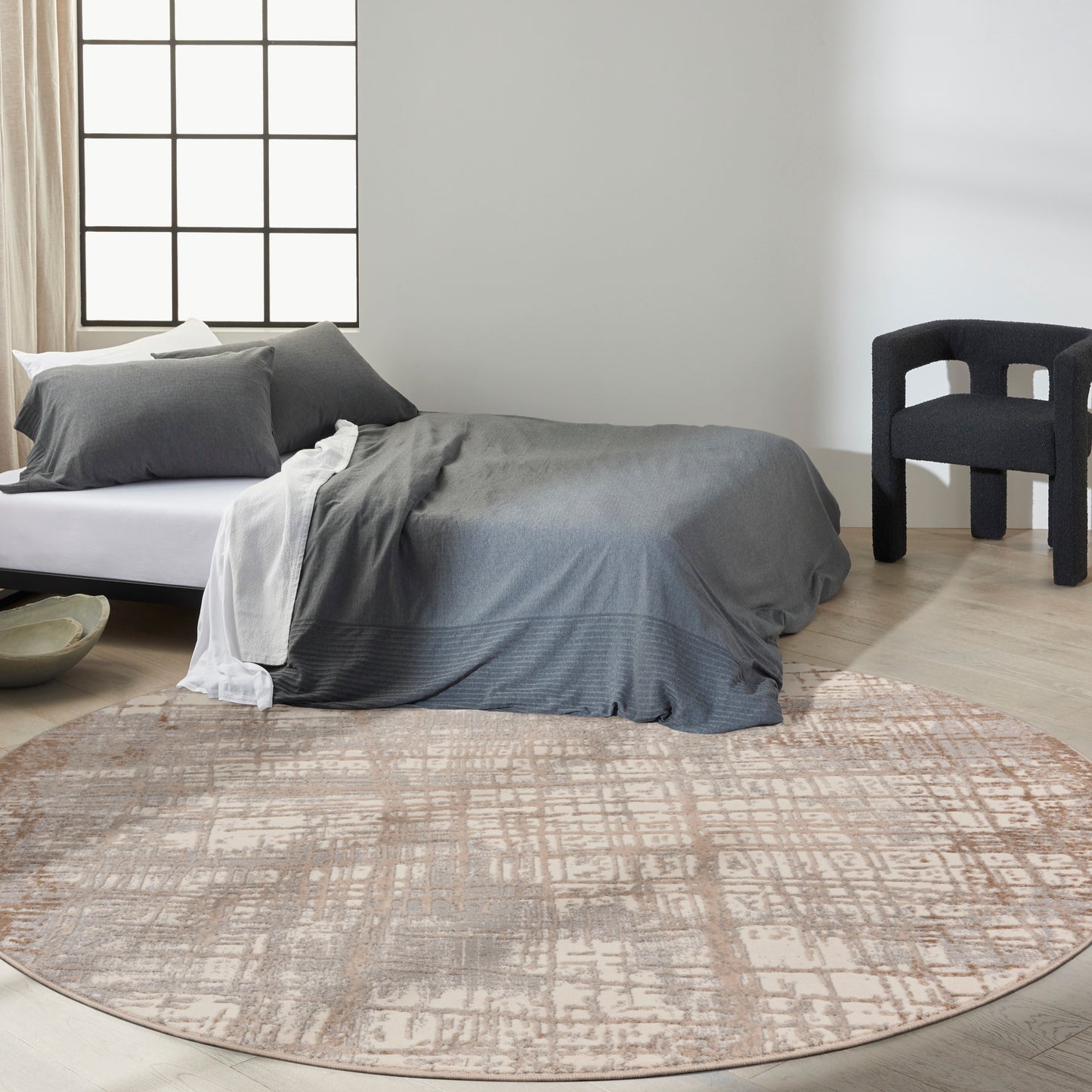 Nourison Rugs Calvin Klein Modern 8' X Round - 099446818645