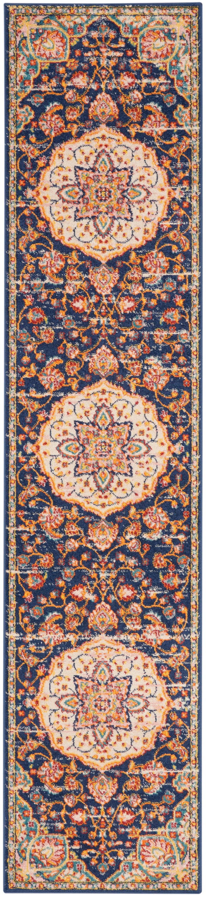 Nourison Rugs Nourison Home Transitional 10' Runner - 099446018809