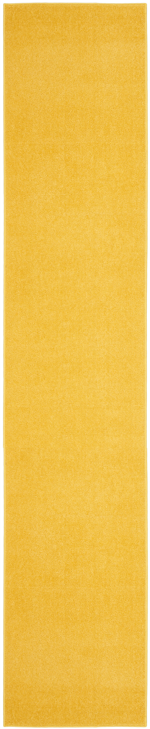 Rectangular outdoor rug runner.