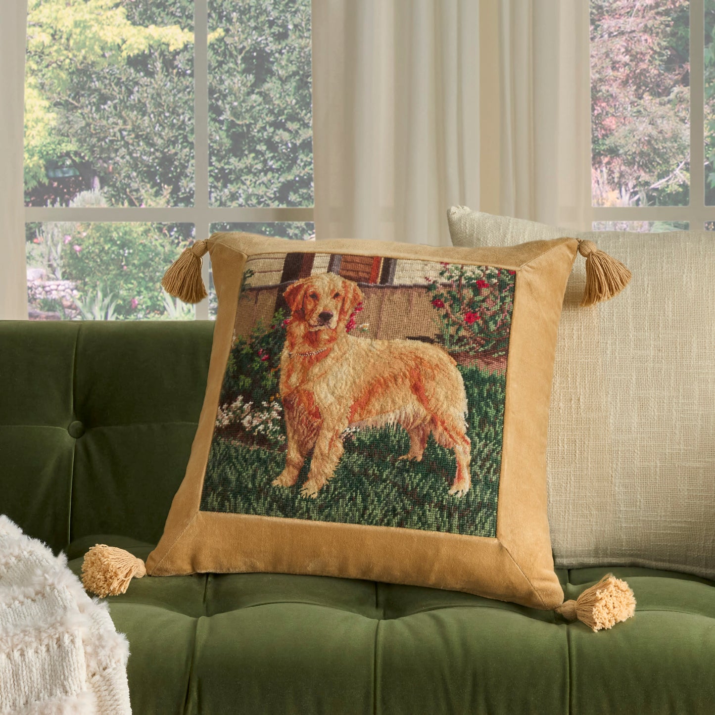 NOURISON HOME 20" x 20" Mina Victory Vintage Multicolor - 798019092238