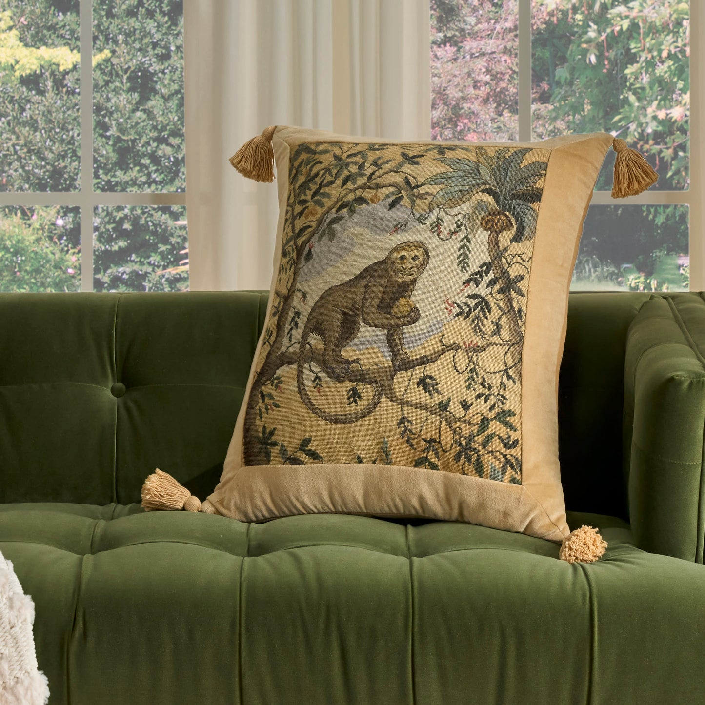 NOURISON HOME 21" x 24" Mina Victory Vintage Multicolor - 798019092009