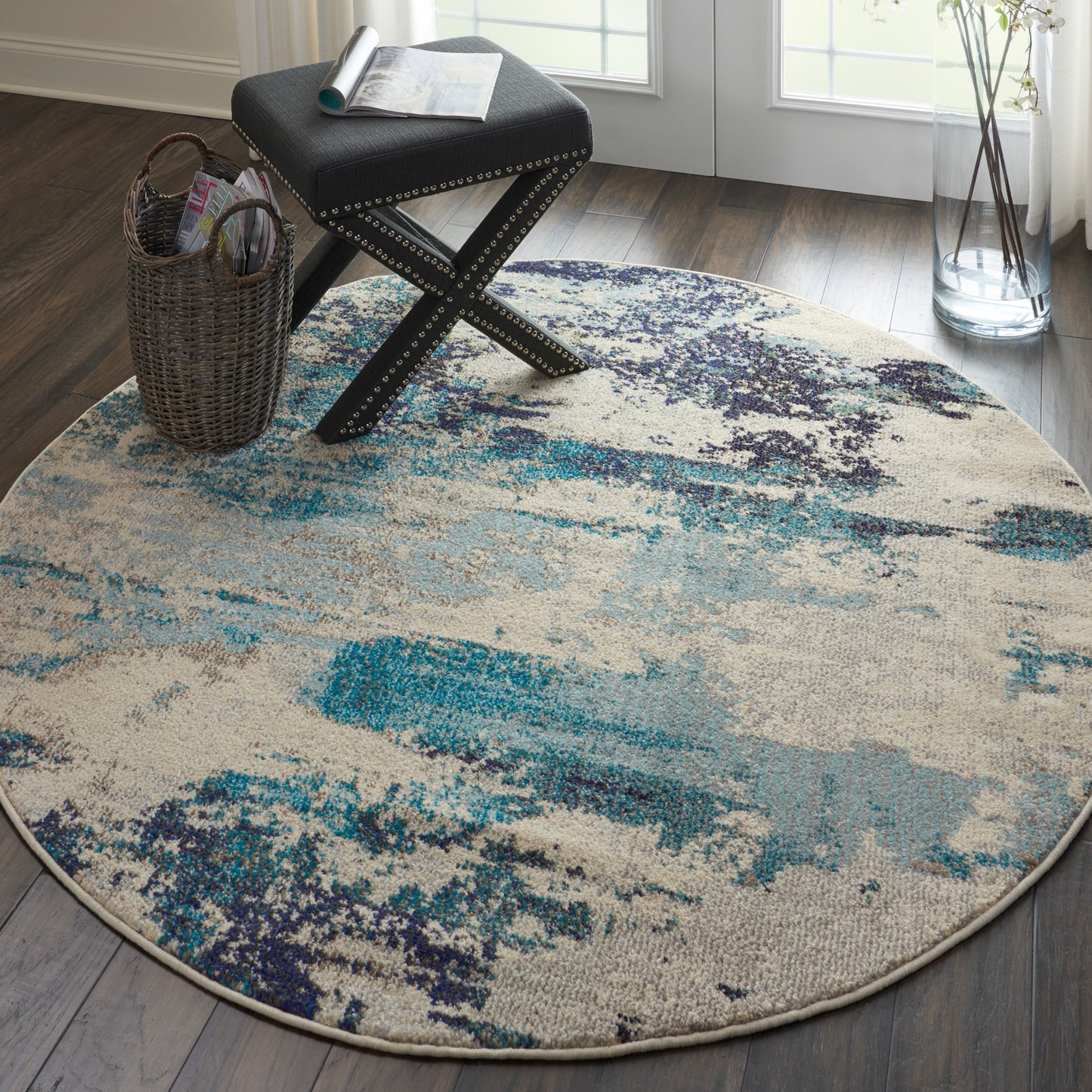 Nourison Rugs Nourison Home Modern 4' X Round - 099446722713