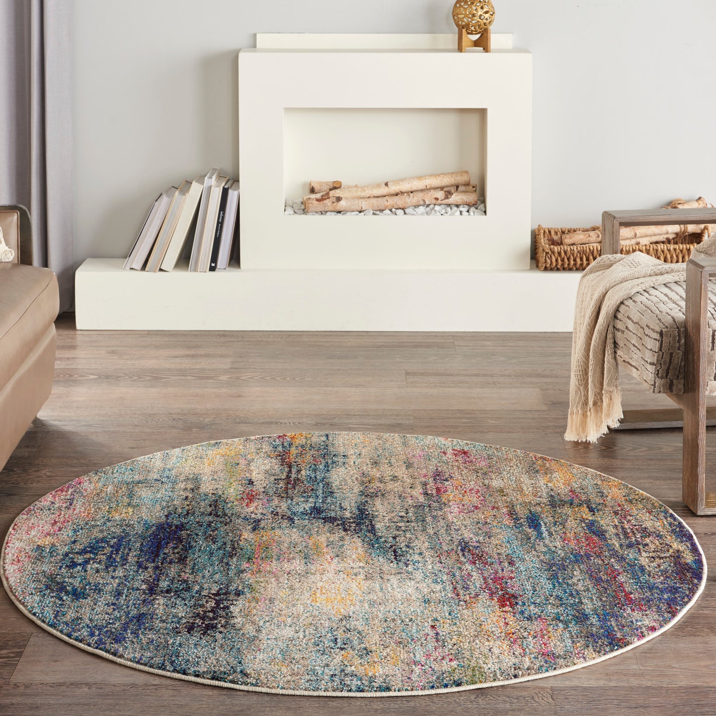 Nourison Rugs Nourison Home Modern 4' X Round - 099446816061