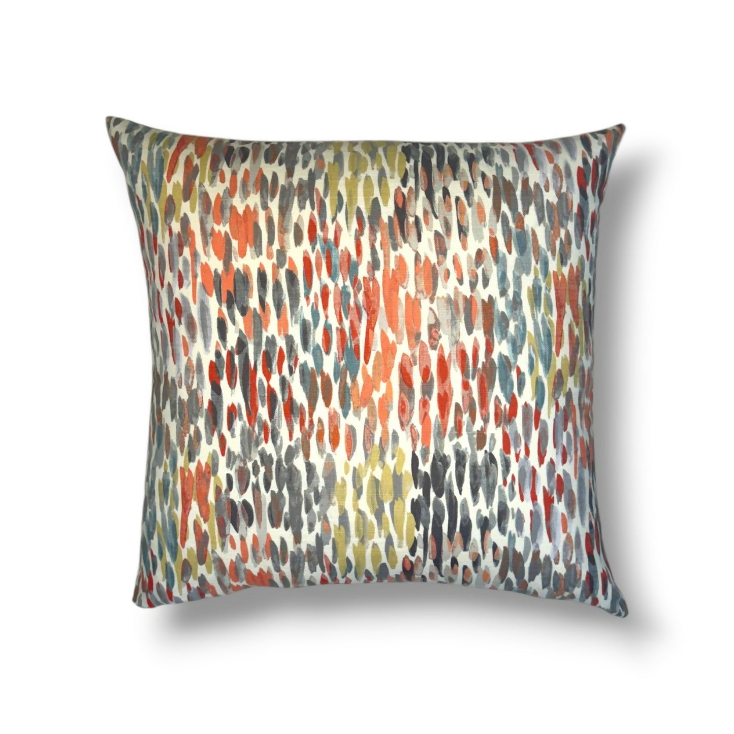 20" Multicolor Abstract Printed Pillow Cover