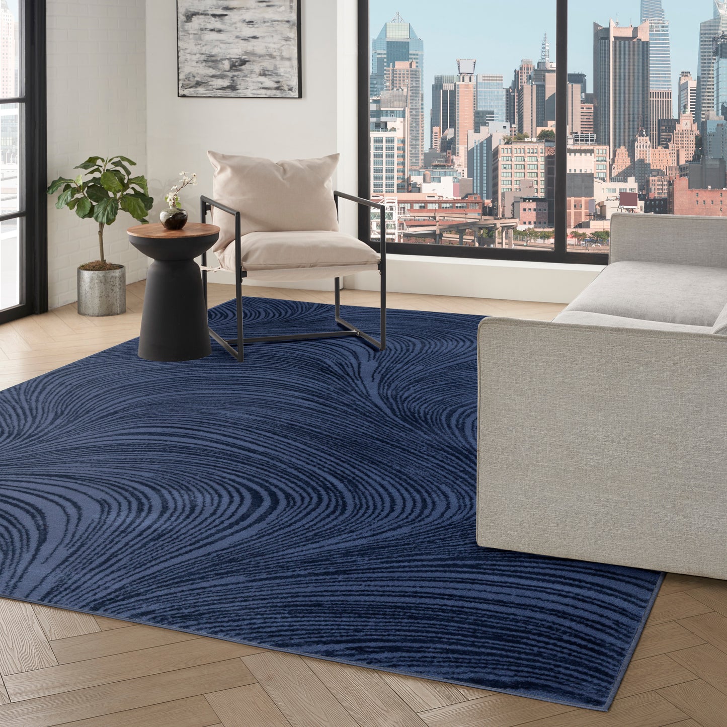 Nourison Rugs DKNY Modern 5' X 7' - 199828001433