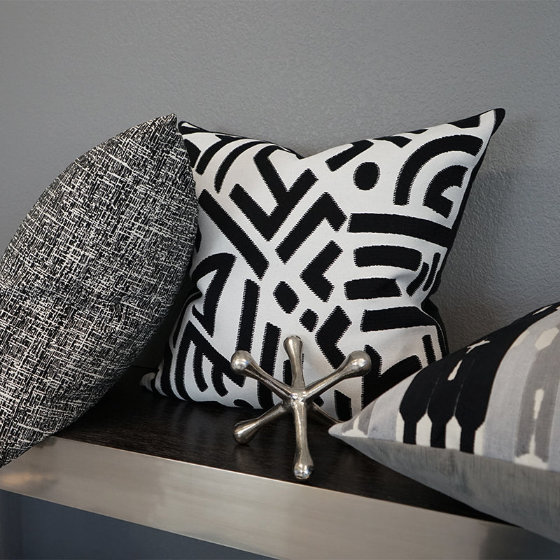 D.V. KAP HOME 24" x 24" Industrious Pillow Modern - 3355-2424