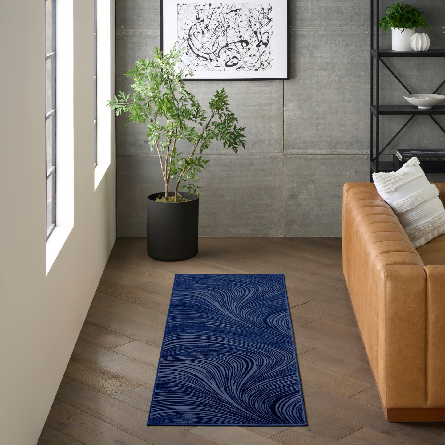 Nourison Rugs DKNY Modern 8' Runner - 199828001419