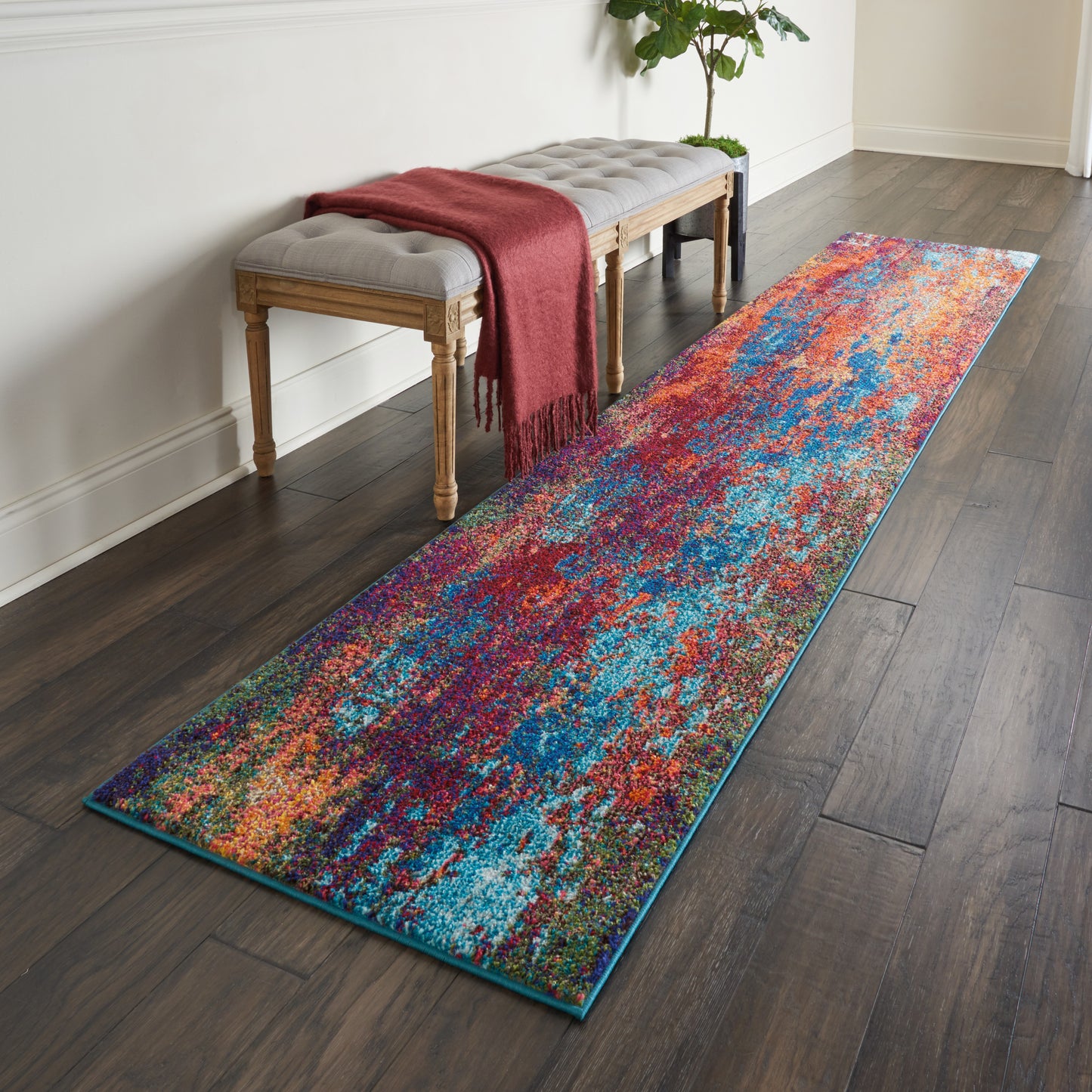 Nourison Rugs Nourison Home Modern 10' Runner - 099446460523