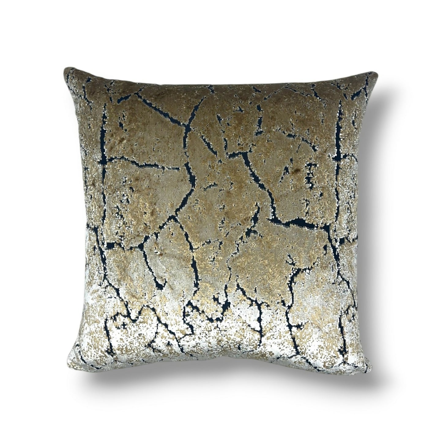20" Magitex Decor Carlton Gold Alta Plush Velvet Pillow Cover
