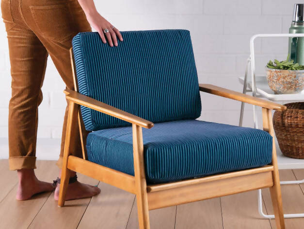 HBF Textiles Roy's Cords 1025-54 Blue (1.5 yds)