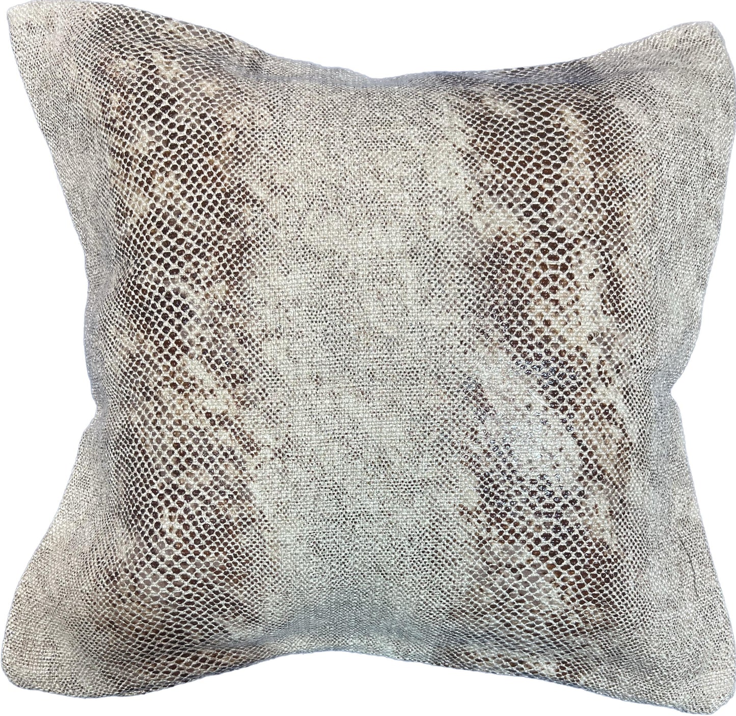 18"x18" Snake Skin Pillow Cover