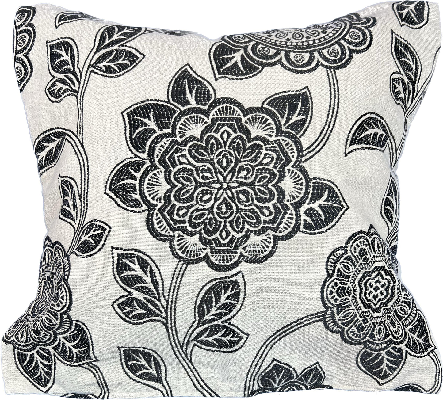 18"x18" Floral Pillow Cover (JF Fabrics: August 98)
