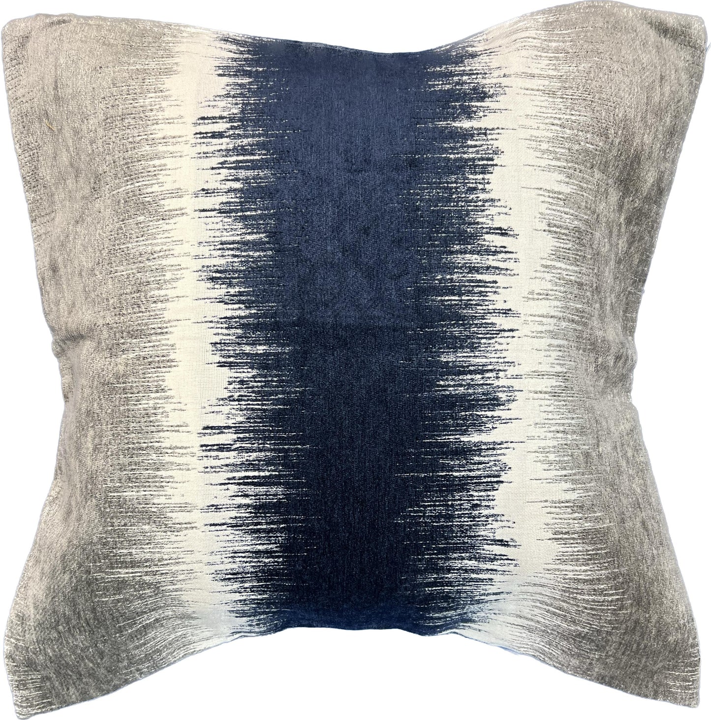 18"x18" Stripe Pillow Cover (Fabricut: Shibori Stripe - 01)