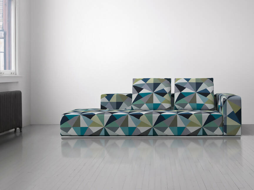 Maharam Angles Aquamarine