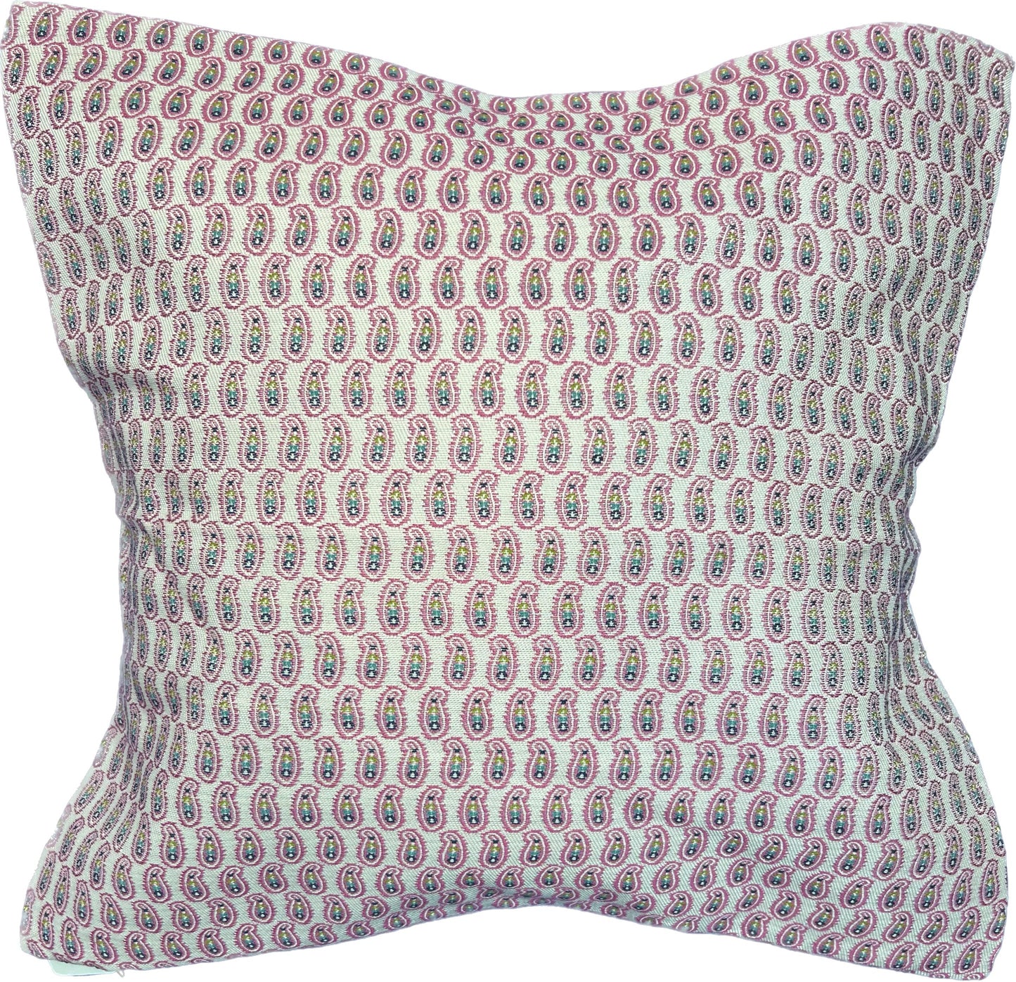 NicholasJohn Inc 20"x20" Small Scale Paisley Pillow Cover (Robert Allen: Small Paisley - Fuchsia 227953)