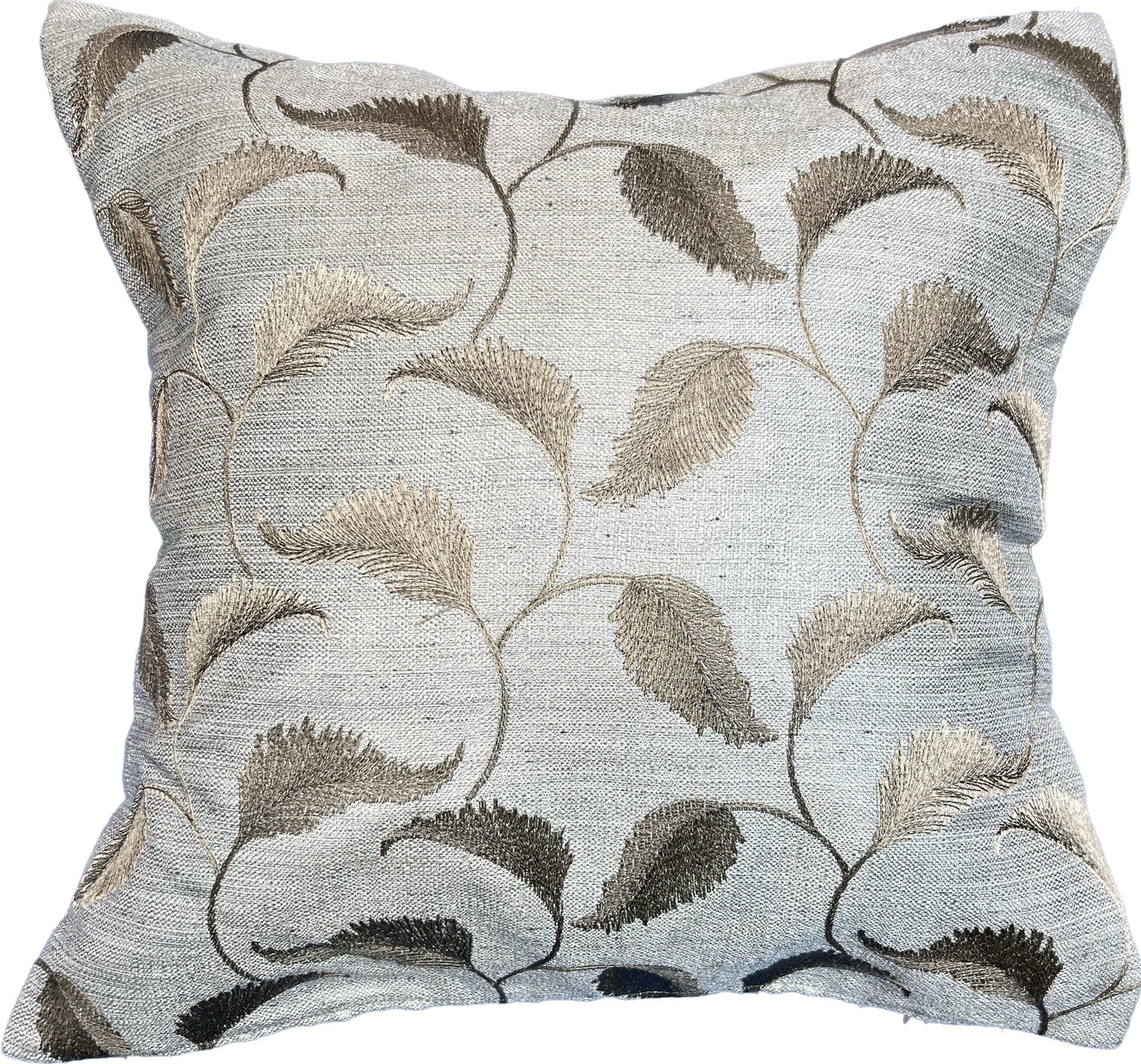 18"x18" Leaf Design Pillow Cover