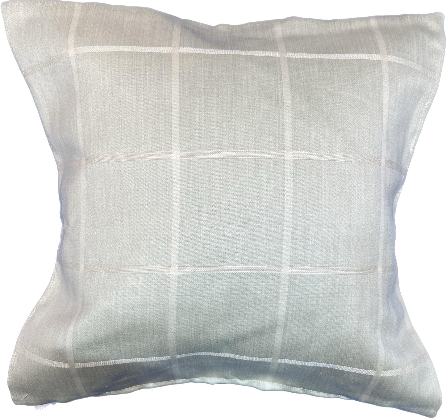 18"x18" Plaid Pillow Cover