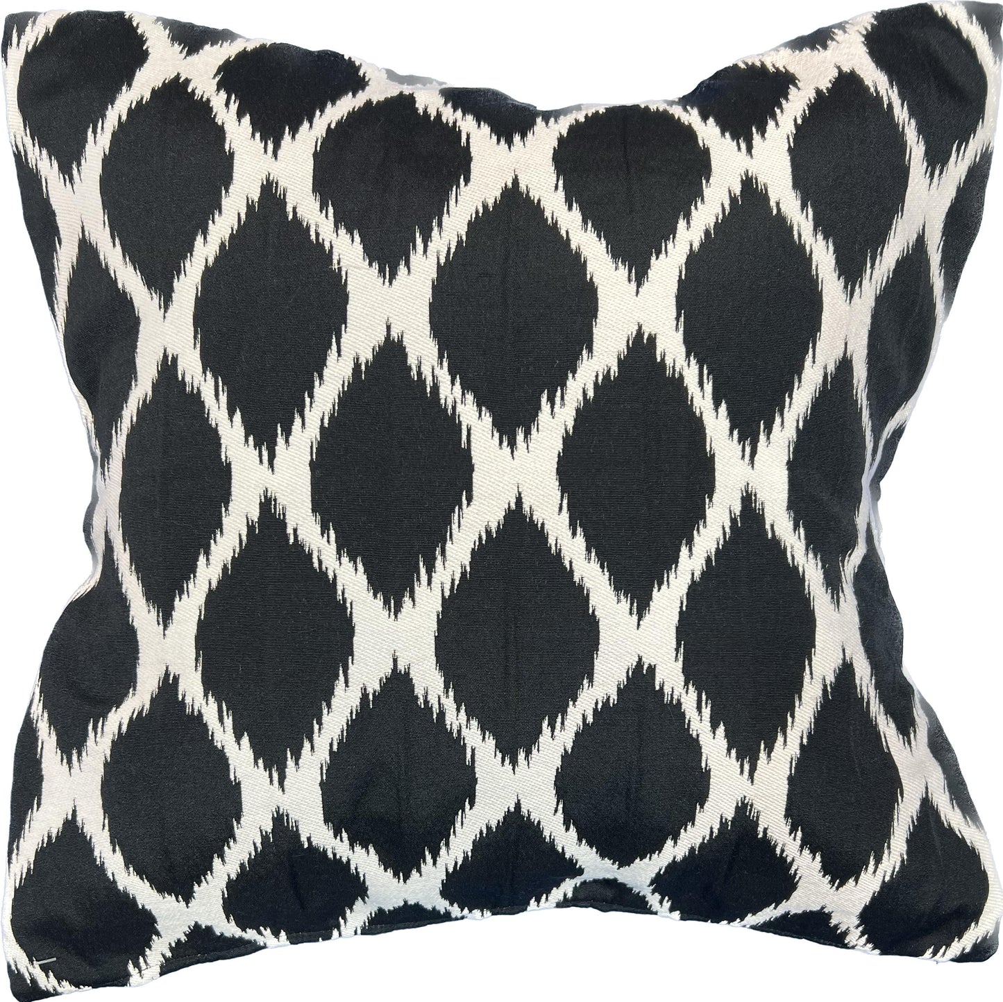 18"x18" Ikat Ogee Pillow Cover